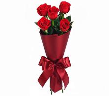 Букет 5 Красных роз Эдлесс Лав в Поспелихе