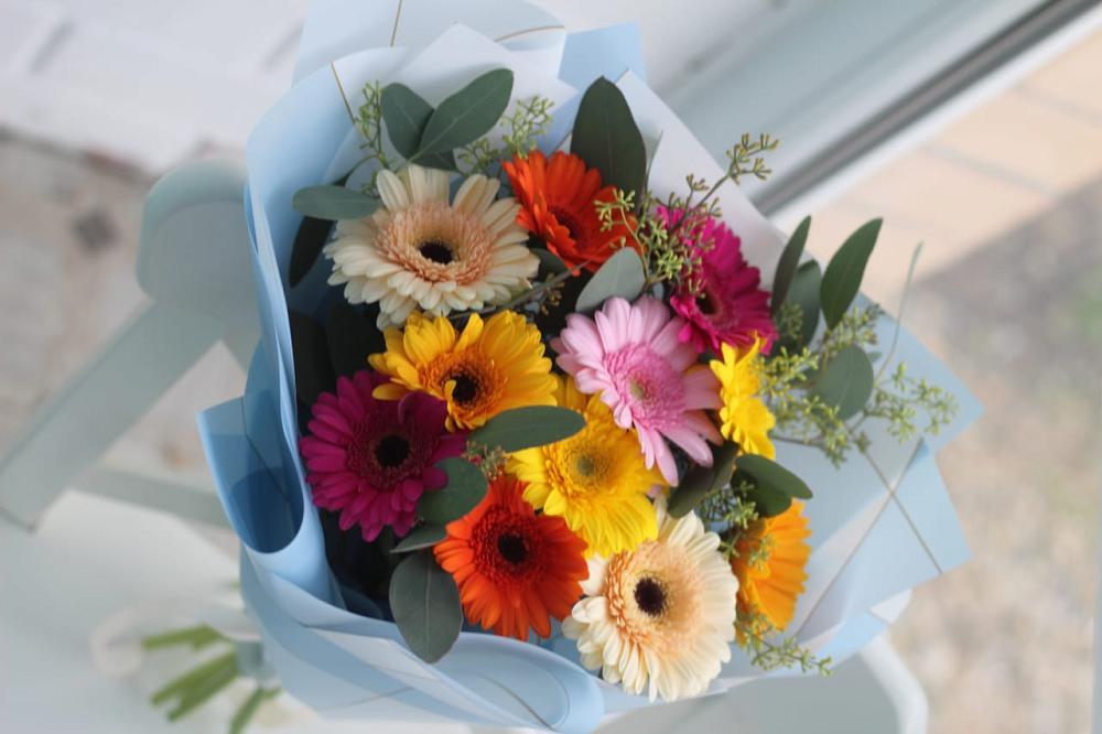 Букет цветов из: Герберы в Поспелихе