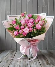 Букет Розовый кустик в Поспелихе