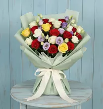 Букет цветов из:  Розы в Поспелихе