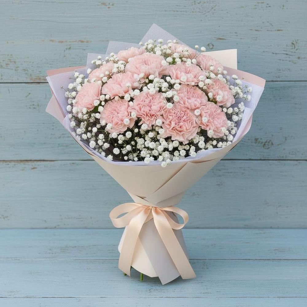 Букет цветов из: Гвоздики в Поспелихе