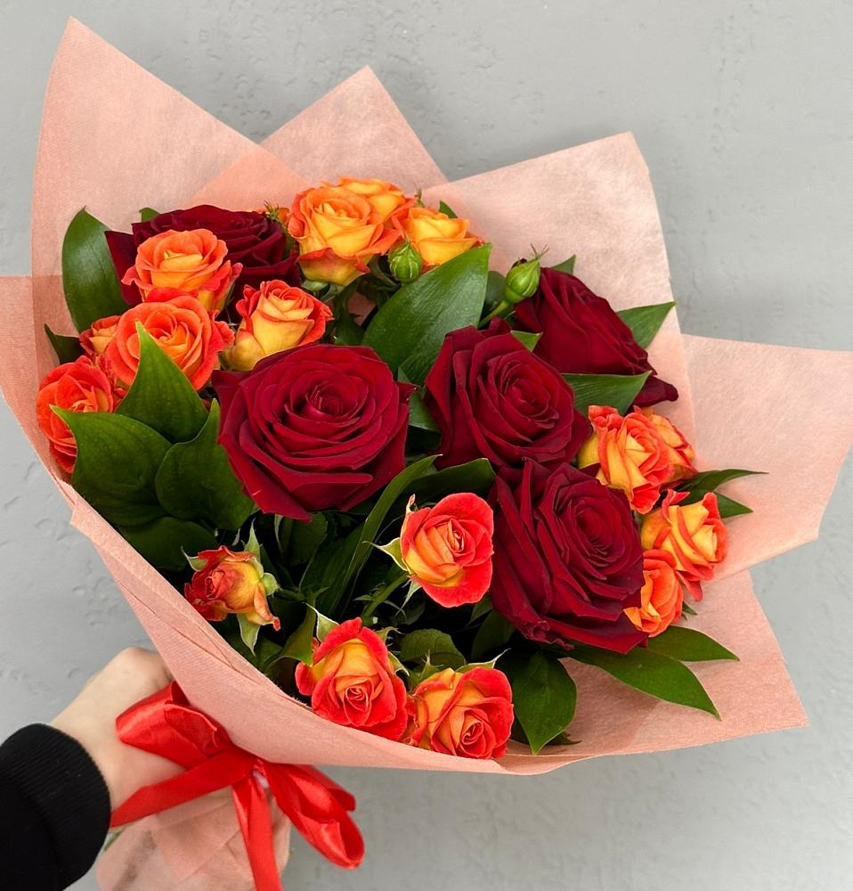 Букет Любовь и восторг в Поспелихе