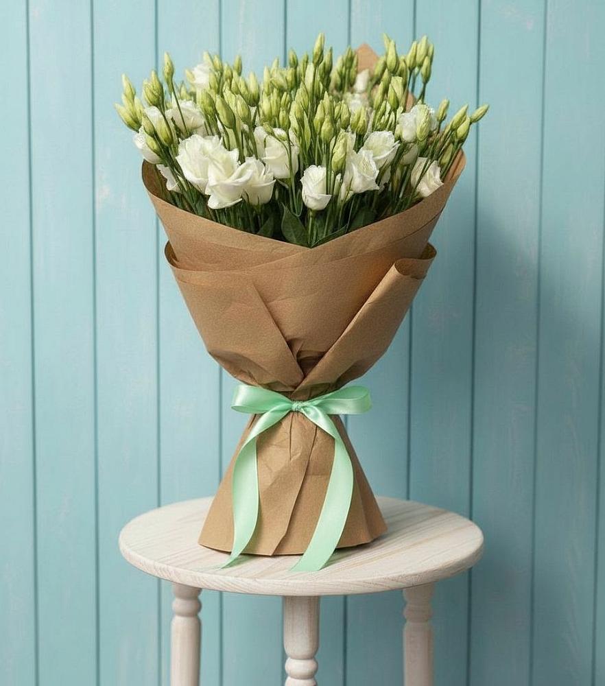 Букет цветов из: Лизиантусы в Поспелихе