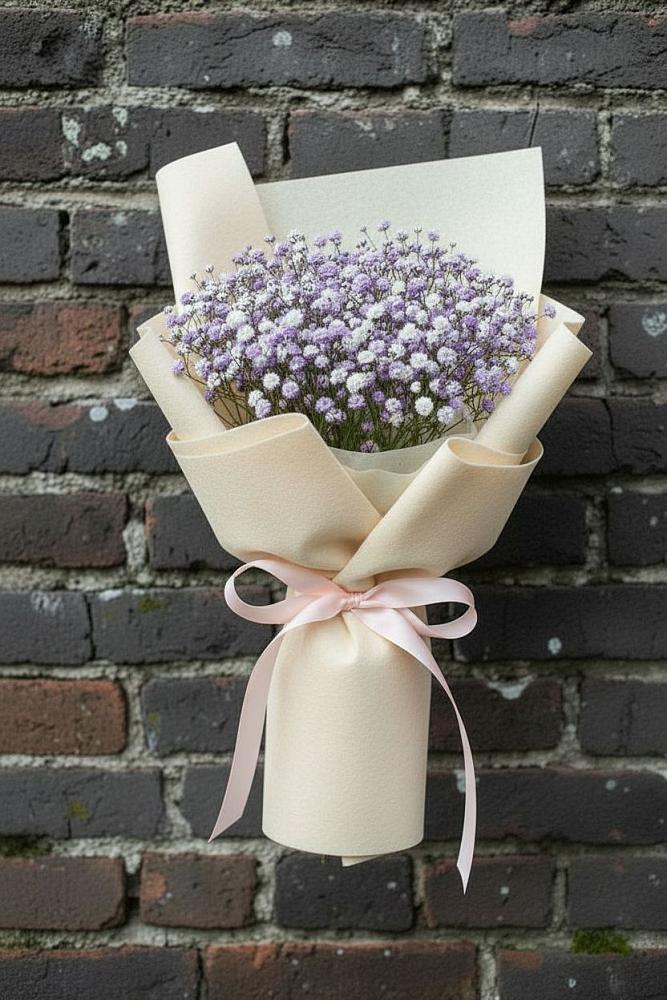 Букет цветов из: Гипсофила в Поспелихе