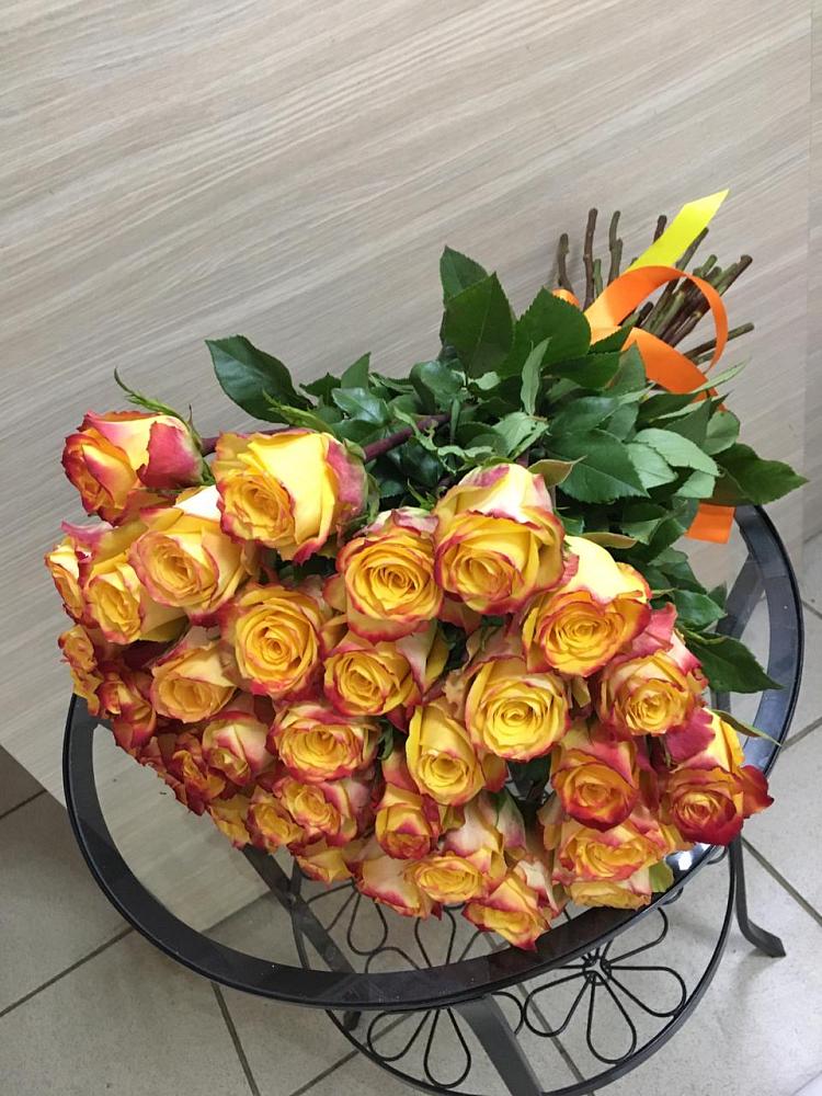 Букет Желтые розы в Поспелихе