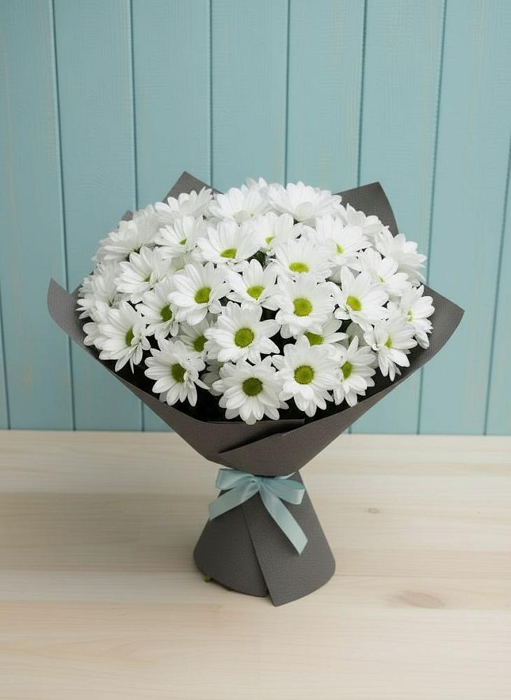 Букет цветов из: Хризантемы в Поспелихе