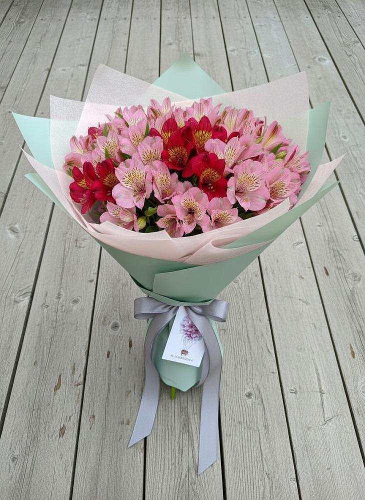 Букет цветов из: Альстромерии в Поспелихе