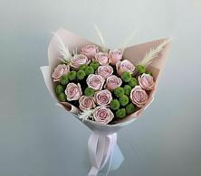 Букет цветов из:  Розы и Хризантемы в Поспелихе