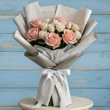 Букет цветов из:  Розы #REPLACE_PRED# Поспелихе
