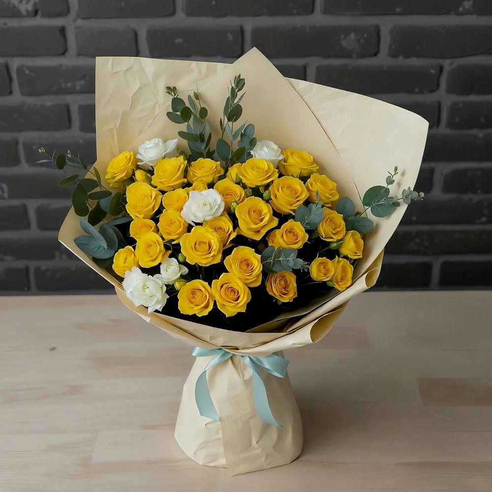 Букет цветов из: Розы в Поспелихе