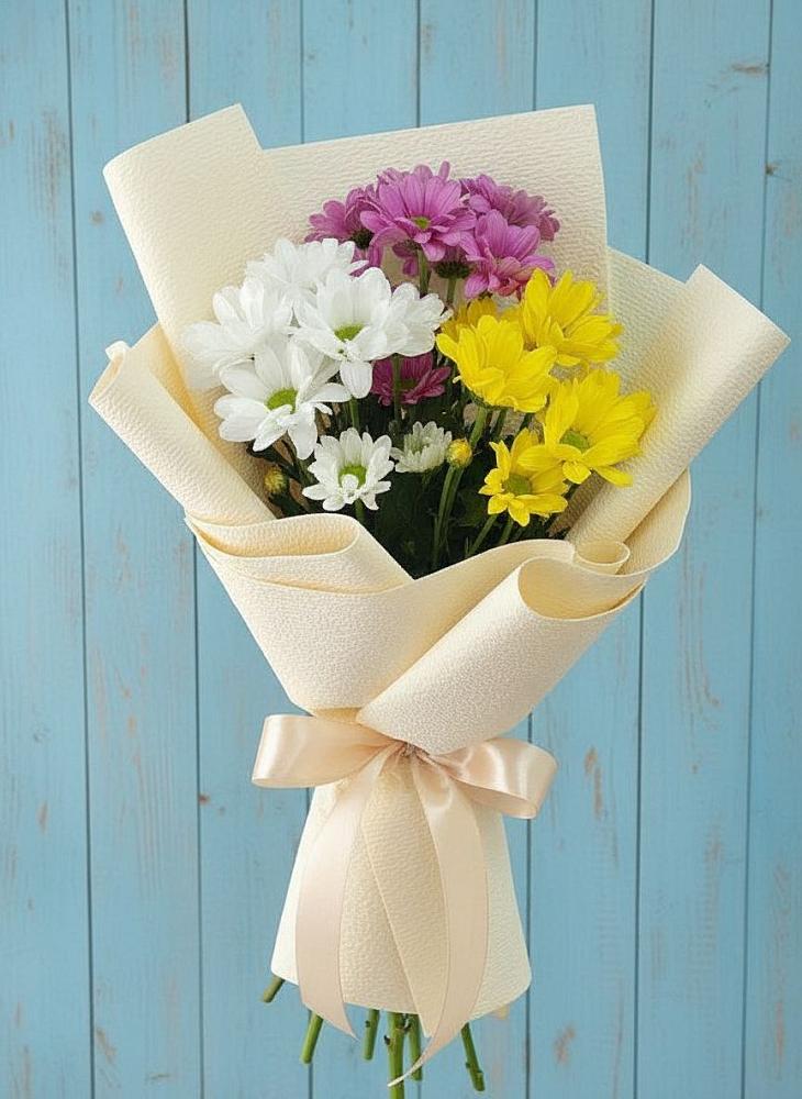 Букет цветов из: Хризантемы в Поспелихе