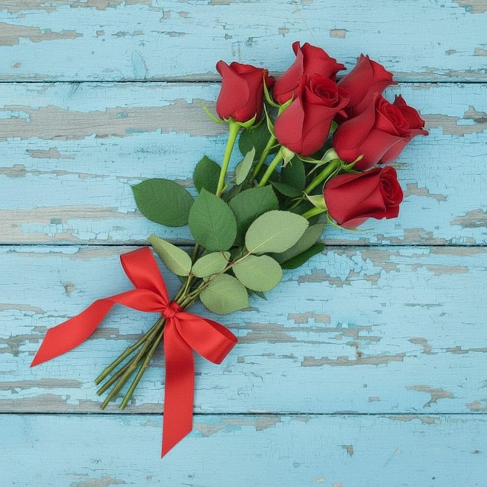 Букет Красные розы в Поспелихе