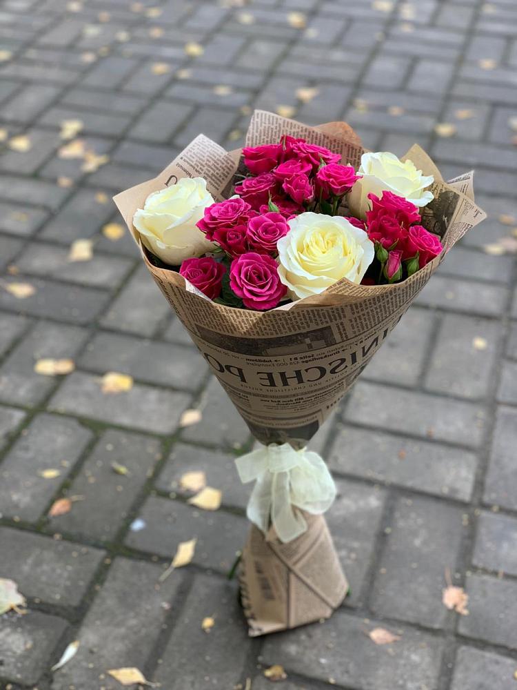 Букет цветов из: Розы в Поспелихе