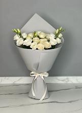 Букет цветов из:  Розы и Лизиантусы в Поспелихе