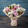 Букет цветов из: Хризантемы, Альстромерии и Розы в Поспелихе